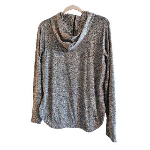 Athleta Uptempo Grey Hoodie with Thumb holes size S - Picture 5 of 7